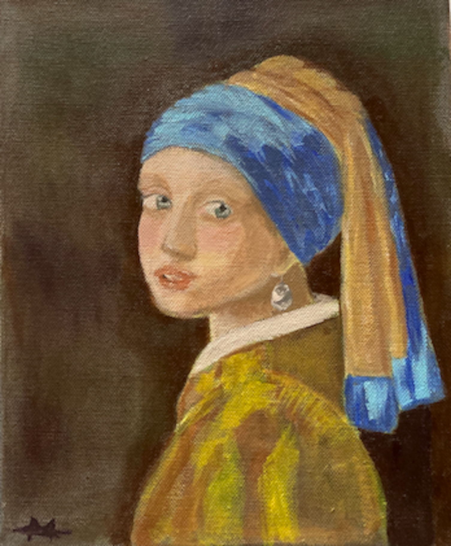 La petite fille à la perle